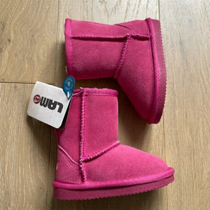 Nwt LAMO Kids Classic Suede Waterproof Boots - 7C